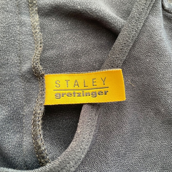 STALEY GRETZINGER Women's Size XL - XXL Art to Wear Navy Loose Shirt Jacket - Picture 5 of 7